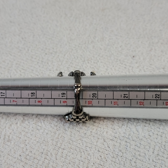 Silver Metal Claw Ring Size 9.5 - Picture 8 of 12